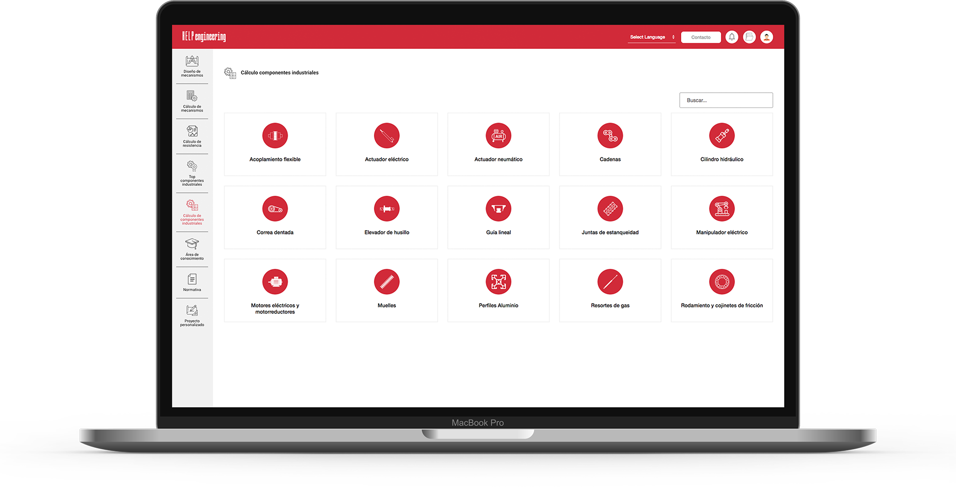 Permite el acceso a calculadoras especializadas